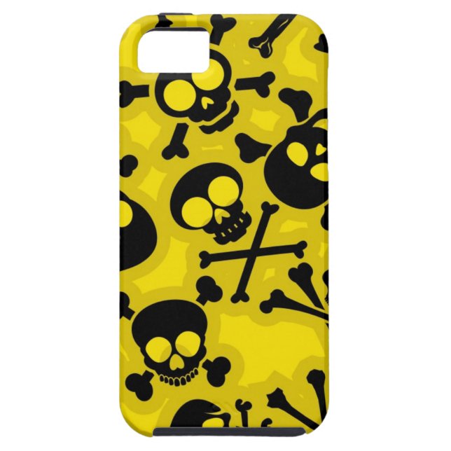 Capa Para iPhone, Case-Mate Crânio & teste padrão dos Crossbones (Traseira)