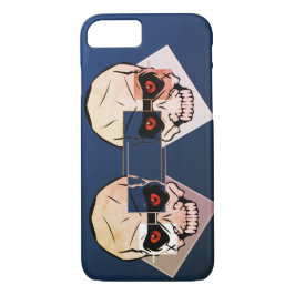 Capa iPhone 8/ 7 Crânio vermelho