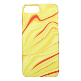 Capa iPhone 8/ 7 Creme de manga, com derrame curvo de vermelho ou c