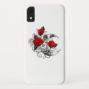 Capa Para iPhone Da Case-Mate Crescente Mecânico com Rosas vermelhas