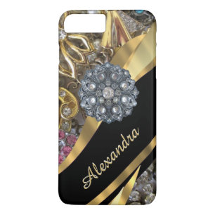 Capa Para iPhone Da Case-Mate Cristal de rocha elegante chique personalizado do