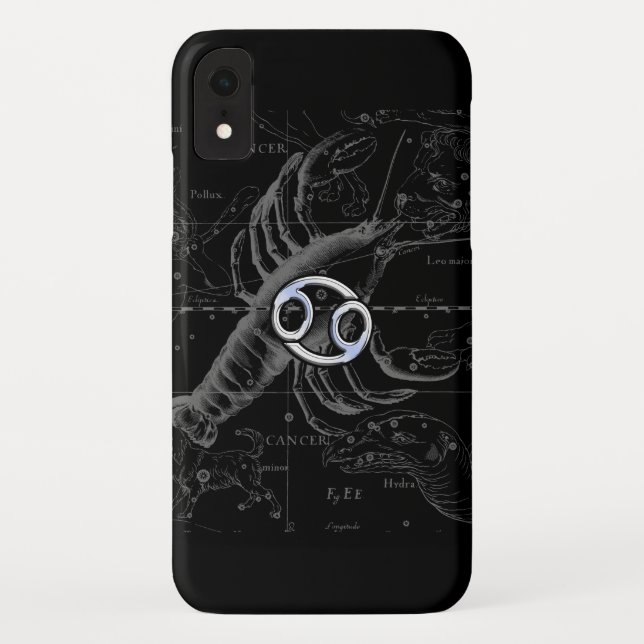 Capa Para iPhone, Case-Mate Cromo como Cancer Símbolo Zodiaco em Hevélio (Verso)