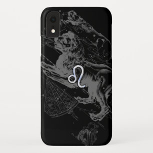 Capa Para iPhone XR Cromo como Leo Zodiac Sinal em Hevelius 1690