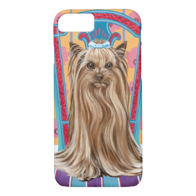 Capa Para iPhone, Case-Mate Crown Princess Yorkie (Verso)