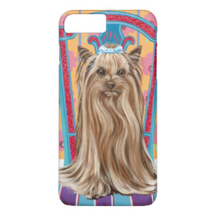 Capa iPhone 8 Plus/7 Plus Crown Princess Yorkie
