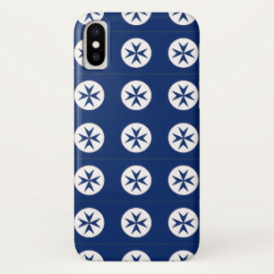 Capa Para iPhone Da Case-Mate cruz de octógono BLUE CORSAIR STYLE