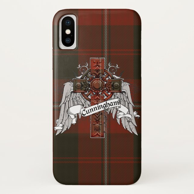 Capa Para iPhone, Case-Mate Cunningham Tartan Cross (Verso)