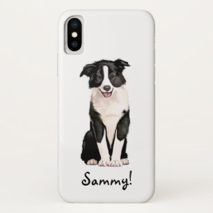 Capa Para iPhone Da Case-Mate Customizável conhecido de border collie