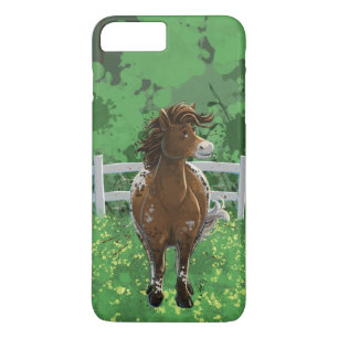 Capa iPhone 8 Plus/7 Plus Cute Appaloosa Pony
