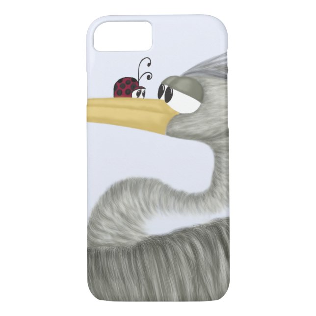 Capa Para iPhone, Case-Mate Cute Heron e Ladybug (Verso)