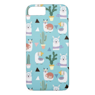 Capa iPhone 8/ 7 Cute Llamas