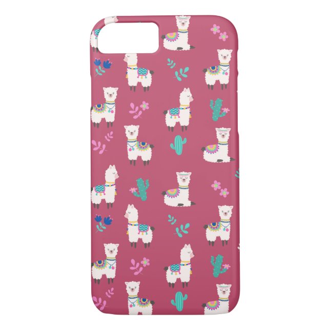 Capa Para iPhone, Case-Mate Cute Llamas (Verso)