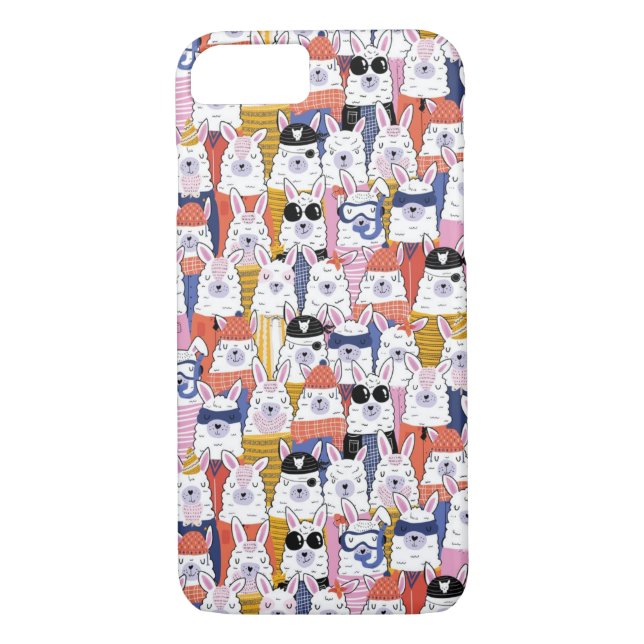 Capa Para iPhone, Case-Mate Cute Llamas (Verso)