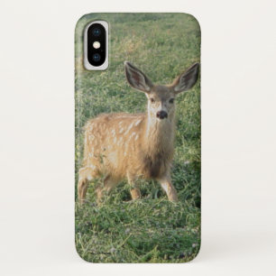 Capa Para iPhone X D19 Mule Deer Filhote