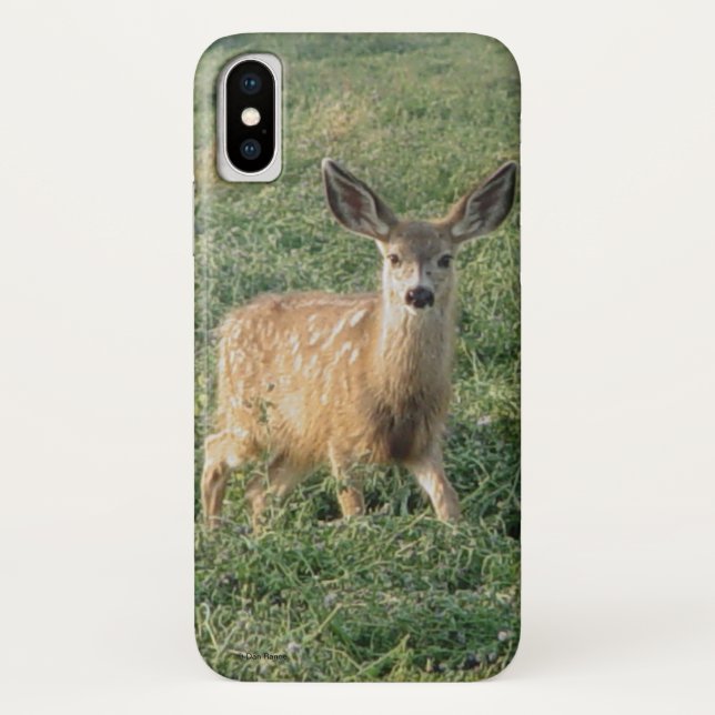 Capa Para iPhone, Case-Mate D19 Mule Deer Filhote (Verso)