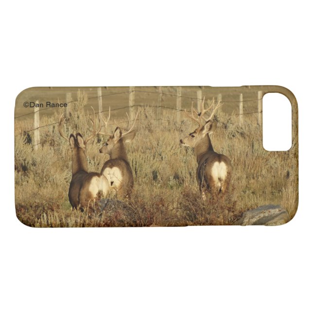 Capa Para iPhone, Case-Mate D30 Mule Deer Bucks (Verso (Horizontal))