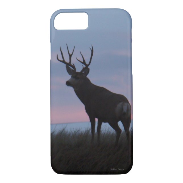 Capa Para iPhone, Case-Mate D3 Mule Deer Sunrise Buck (Verso)