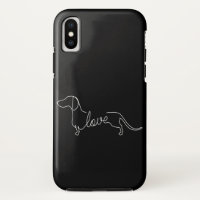 Dachshund Chiweenie Wiener Dog Sketch de Arte de A