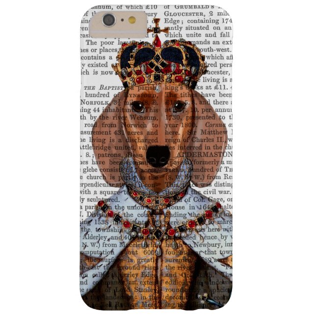 Capa Para iPhone, Case-Mate Dachshund Queen 2 (Verso)