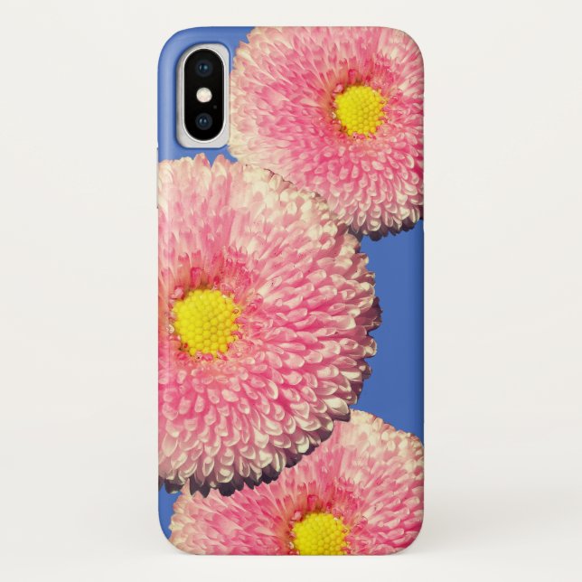 Capa Para iPhone, Case-Mate Daisy Flowers Apple iPhone X, mal lá (Verso)