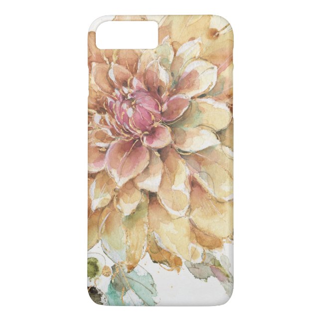 Capa Para iPhone, Case-Mate Dália alaranjada (Verso)