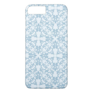Capa Para iPhone Da Case-Mate Damasco azul pálido