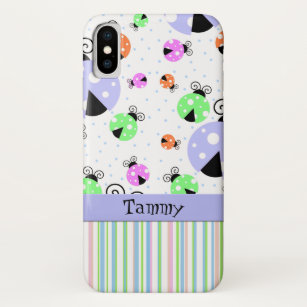 Capa Para iPhone Da Case-Mate Damybugs e Stripes Coloridos