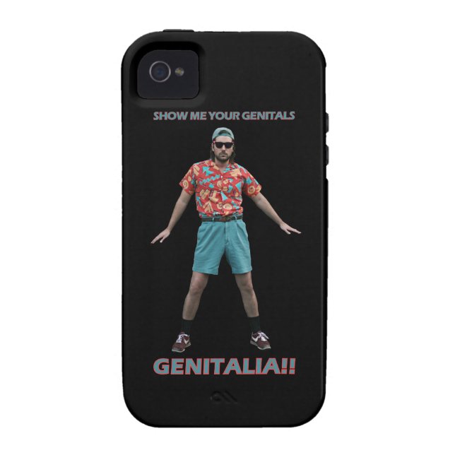 Capa Para iPhone, Case-Mate Dança dos genitais (Traseira)
