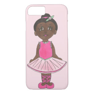 Capa iPhone 8/ 7 Dança Rosa Balé Costume Tutu Ballerina Dancer