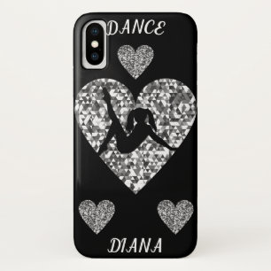 Capa Para iPhone Da Case-Mate Dance mal lá o caso do Apple iPhone X em preto.