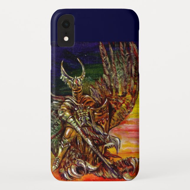 Capa Para iPhone, Case-Mate DARK KNIGHT E DRAGON Fantasy (Verso)