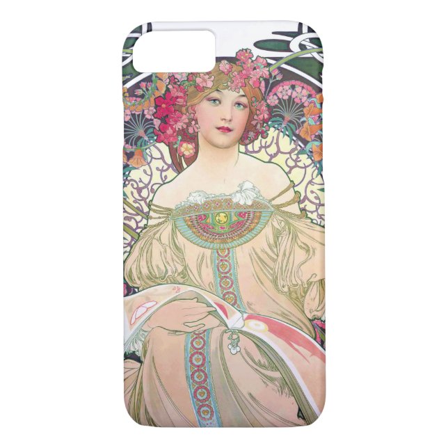 Capa Para iPhone, Case-Mate Daydrey (Primavera), Mucha (Verso)