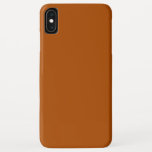 Capa Para iPhone XS Max Decor colorido castanho Siena pronto para personal<br><div class="desc">Este na moda personalizado em decor de cor castanha Siena para si mesmo ou como presente que pode causar uma impressão em todas as ocasiões. Clique no botão "Personalizar!" para revelar ferramentas para personalizar este produto se desejar usar um editor de texto e um carregador de imagem. Apresentando uma ideia...</div>