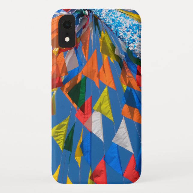 Capa Para iPhone, Case-Mate Decoração de Bandeira Triangular (Verso)