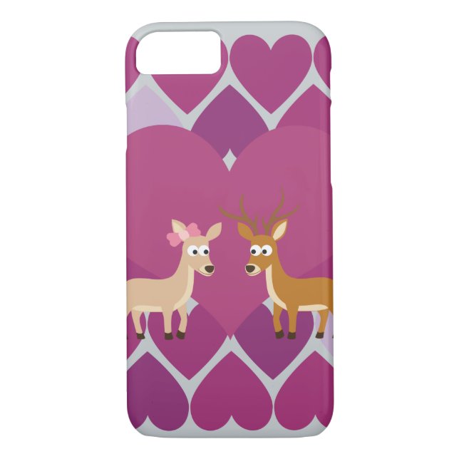 Capa Para iPhone, Case-Mate Deer Love (Verso)