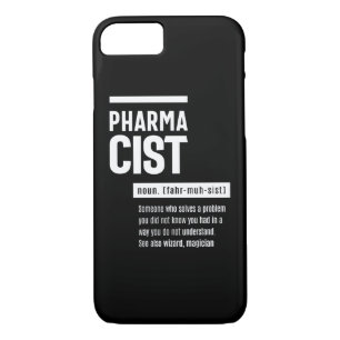 Capa iPhone 8/ 7 Definição de Farmacêutico Clássico de Presente Eng
