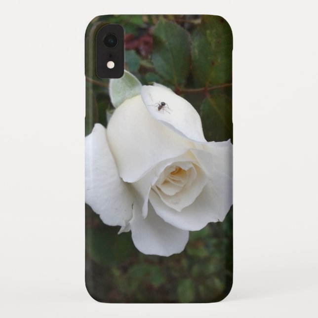 Capa Para iPhone, Case-Mate Delicate White Rose Nature (Verso)