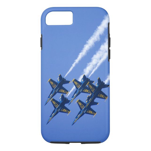 Capa Para iPhone, Case-Mate Demonstração aérea dos anjos azuis durante uma (Verso)