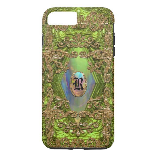 Capa Para iPhone, Case-Mate Dempsey Kelley Elegant Monograma (Verso)