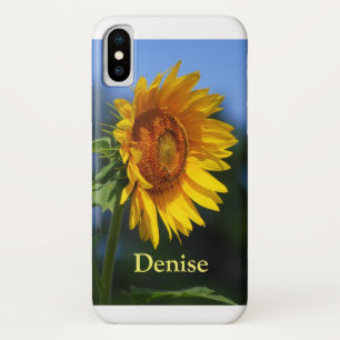 Capa Para iPhone Da Case-Mate Denise, girassol grande (personalize a todo o