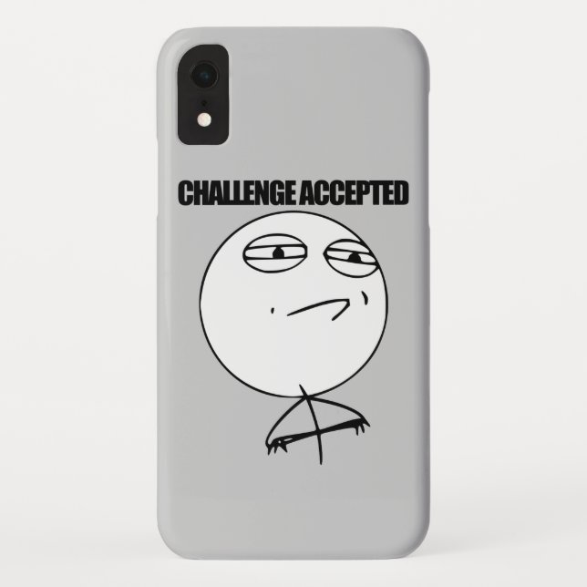 Capa Para iPhone, Case-Mate Desafio aceitado (Verso)