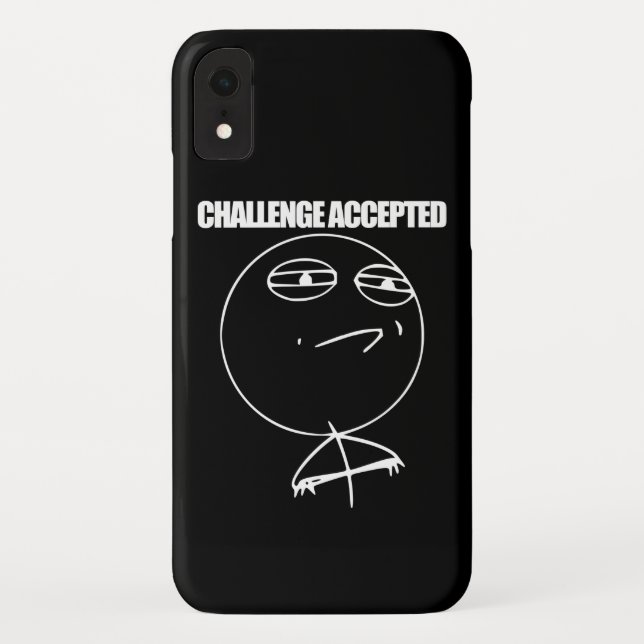 Capa Para iPhone, Case-Mate Desafio aceitado (Verso)