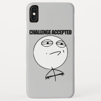 Capa Para iPhone XS Max Desafio aceitado