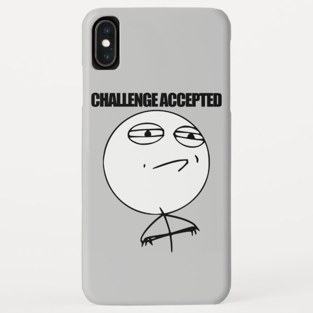 Capa Para iPhone, Case-Mate Desafio aceitado (Verso)