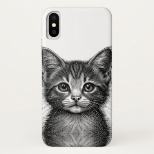 Capa Para iPhone Da Case-Mate Desenho Adorável de Gato Jovem