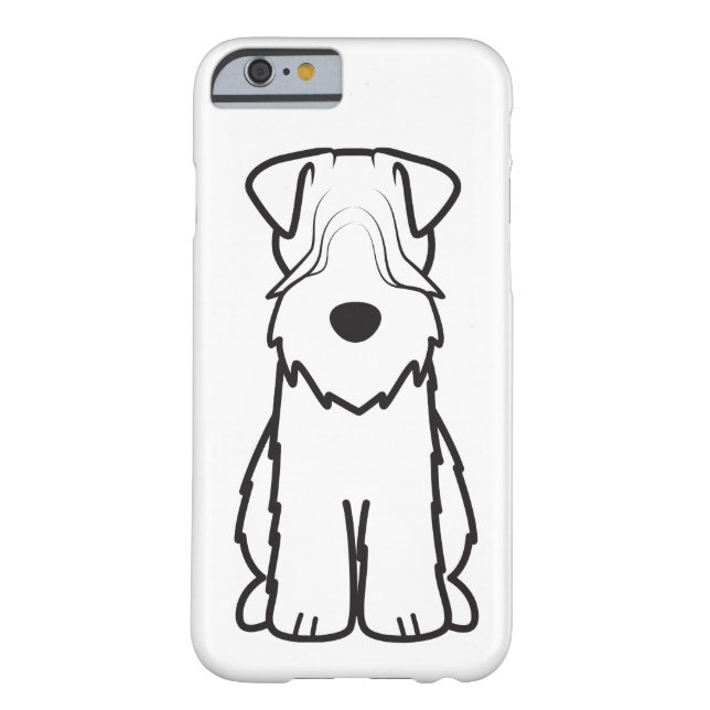 Capa Para iPhone, Case-Mate Desenhos animados Wheaten brandamente revestidos (Verso)