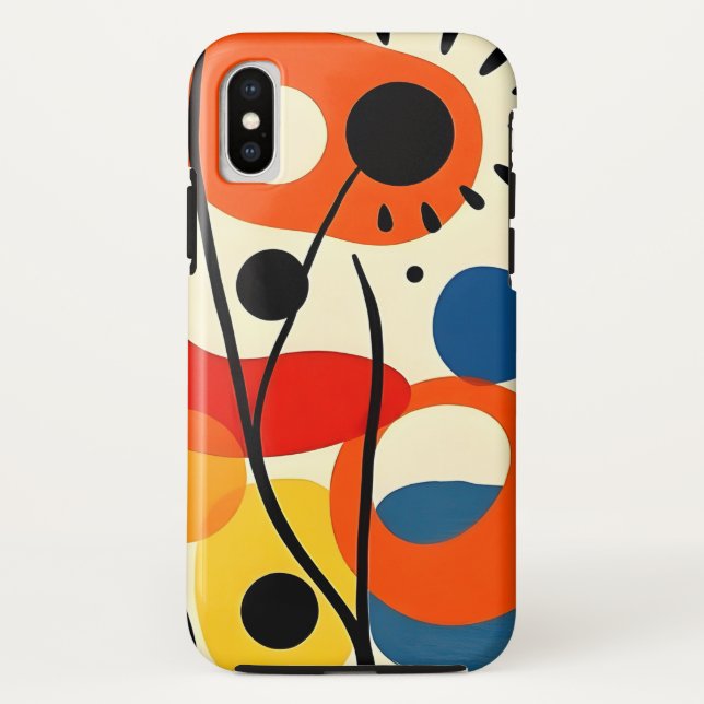 Capa Para iPhone, Case-Mate Design abstrato colorido (Verso)