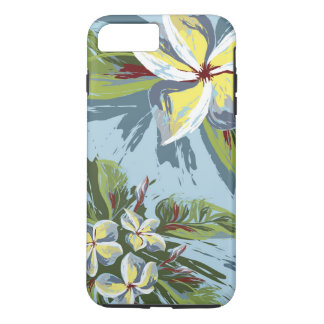 Capa iPhone 8 Plus/7 Plus Design abstrato do Plumeria
