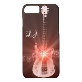 Capa Para iPhone Da Case-Mate Design ardente personalizado do tema da guitarra