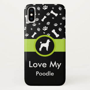 Capa Para iPhone Da Case-Mate Design da Raça de Cães Poodle